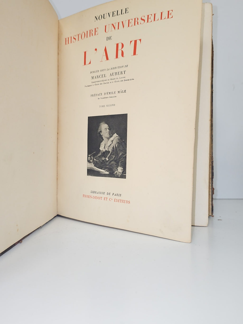 Livre ancien vintage Nouvelle histoire universelle de l'art édition illustrée ra