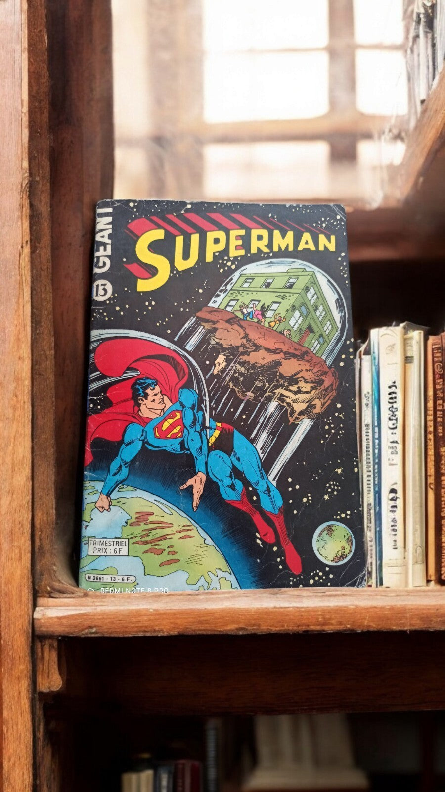 Comics Superman Géant 13 vintage, édition trimestrielle, couverture couleur