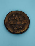 Médaille Walt Disney Classics Mickey bronze effet patiné Est. 1928