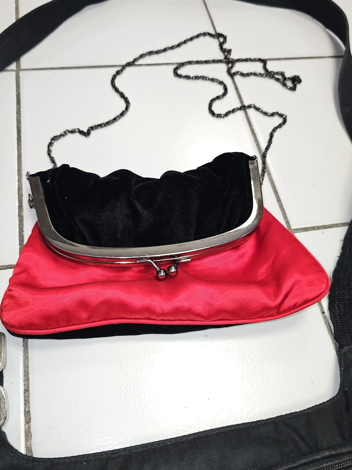 Lot 2 sacs bandoulière vintage dont ancien Longchamp, sac rétro collection