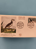 Premier Jour d'Émission Macareux Paris 1960 FDC philatélie nature oiseaux