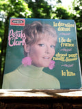 Vinyle 45T Petula Clark Disques Vogue pochette verte – 4 titres français