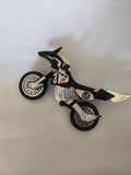 Moto rétro Bandai 1994 Power Rangers noir Thunder ancien jouet vintage collector