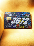 Carte téléphonique vintage Mémophone 3672, puce, design années 90, Télécarte 120