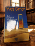 Livre ancien vintage Le voyageur magnifique Yves Simon édition originale rétro