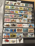 Lot de timbres Australie d?occasion, motifs variés faune flore personnalités