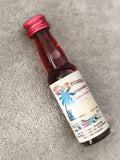 Miniature alcool Mallorcane 0,2L partiellement remplie bouchon rouge