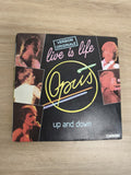 Vinyle 45T Opus Live is Life / Up and Down pochette couleur Carrere (Ref 2)