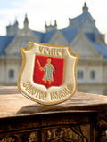 Broche Ouglitch Soviétique Armoiries URSS insigne émaillé écusson Russie