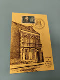 Enveloppe premier jour FDC Sainte Thérèse Alençon 1973 timbre illustré