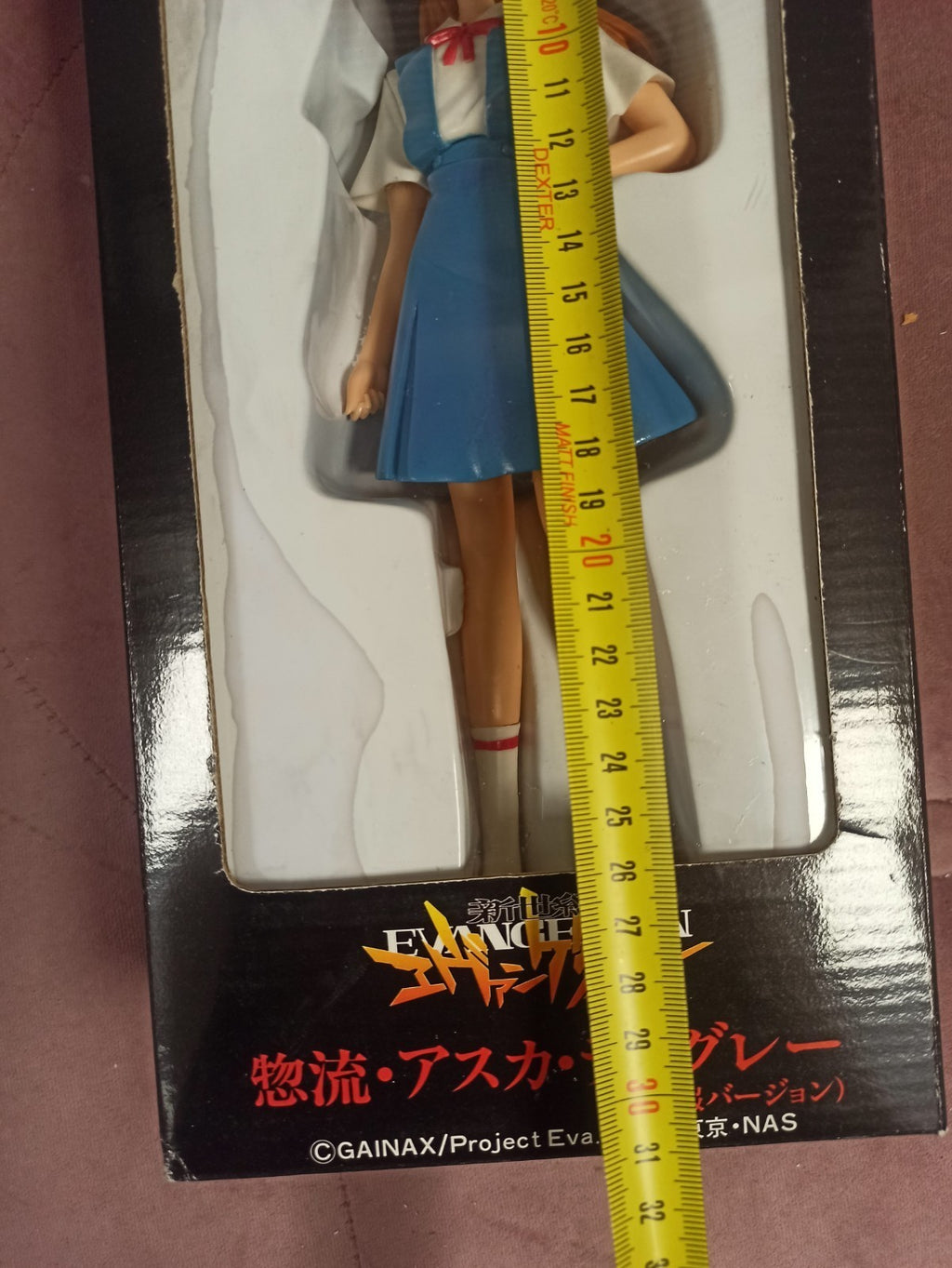Figurine Asuka Langley Evangelion uniforme scolaire Hobby PVC 1/6 Japan anime