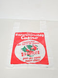 Vintage sachet plastique supermarché Casino ancien rétro rare collection emballa