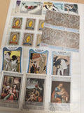 Lot timbres internationaux Ajman Sharjah Nations Unies thématique art sport