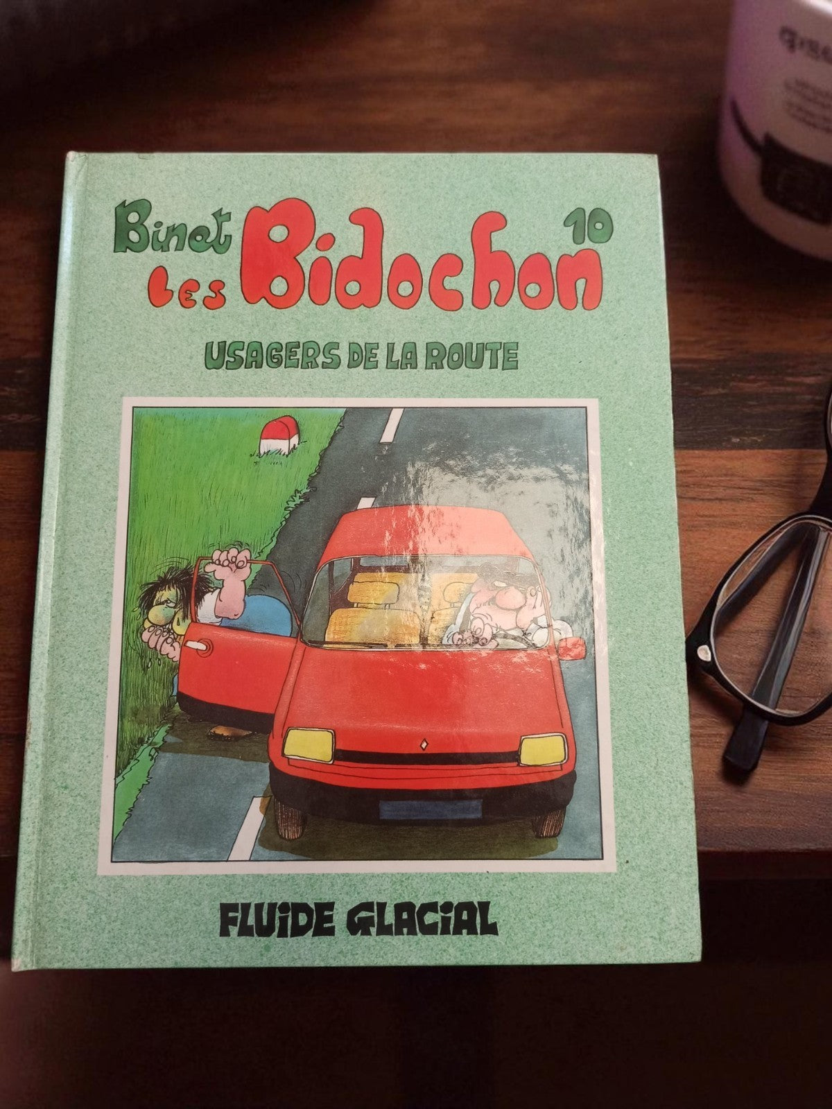 Bande dessinée Les Bidochon tome 10 Usagers de la route vintage Fluide Glacial