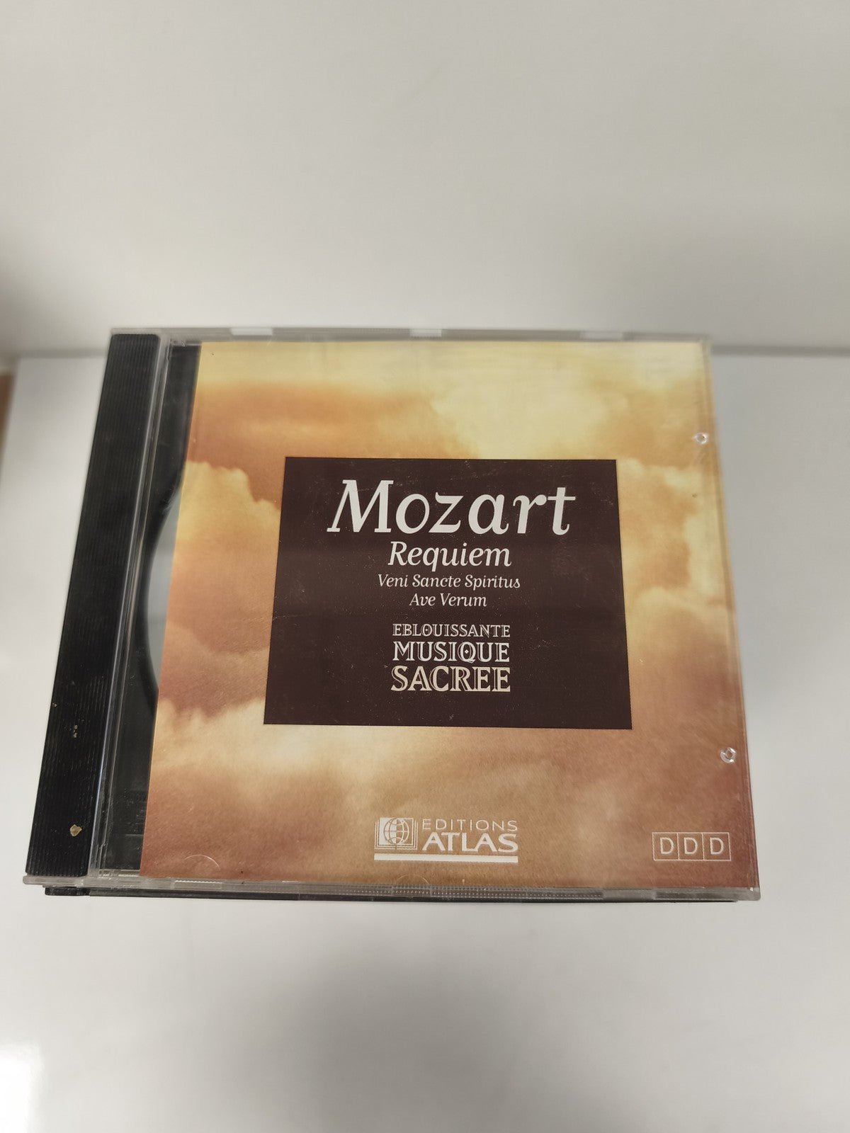 CD Mozart Requiem Musique sacrée Éditions Atlas Veni Sancte Spiritus