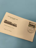 Enveloppe FDC premier jour République Populaire du Congo locomotive vapeur