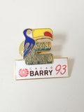 Pin's rétro ancien Cacao Barry collection publicitaire vintage France badge rare