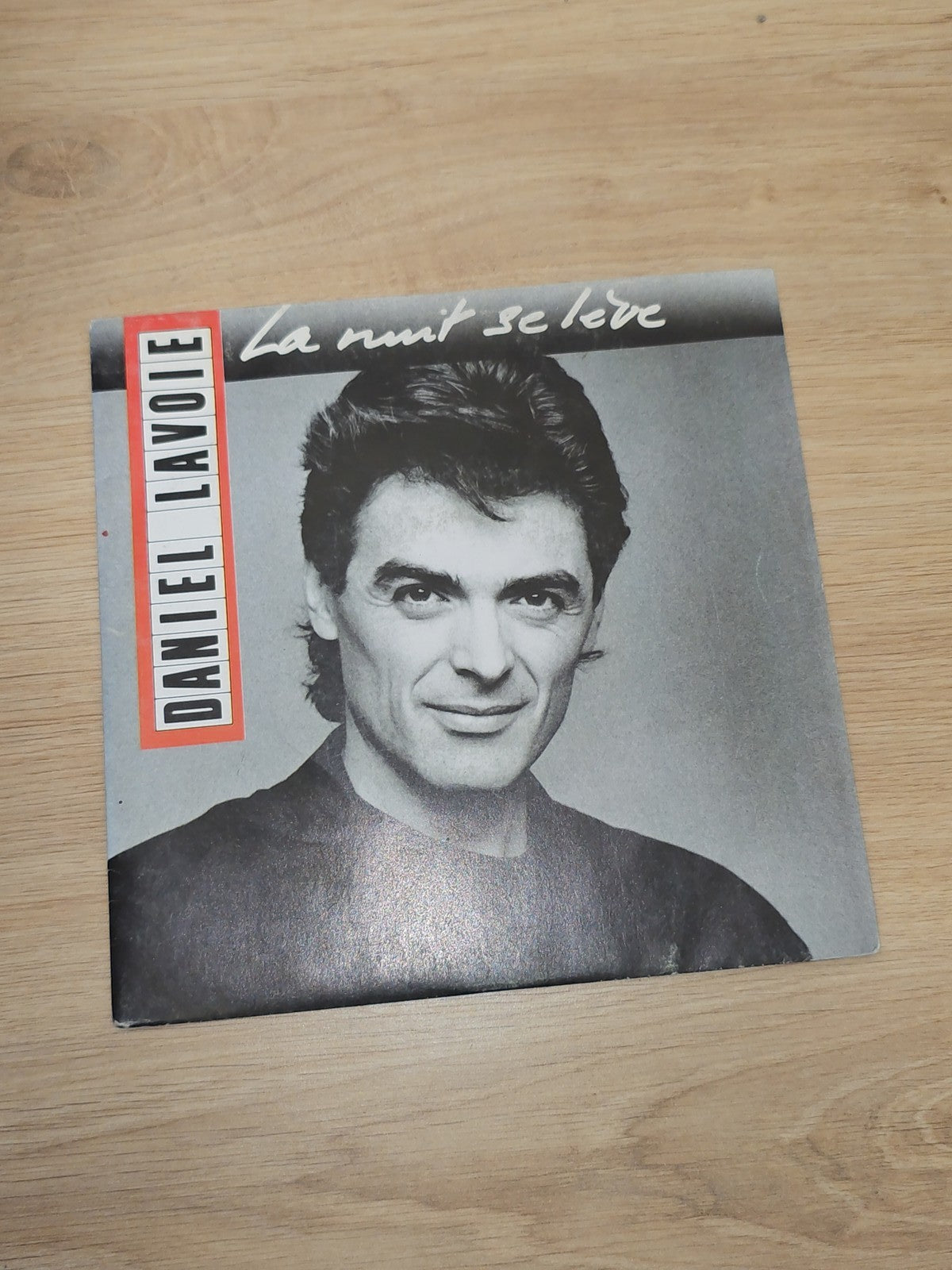 Vinyle 45 tours ancien Daniel Lavoie vintage disque collection rétro chanson fra