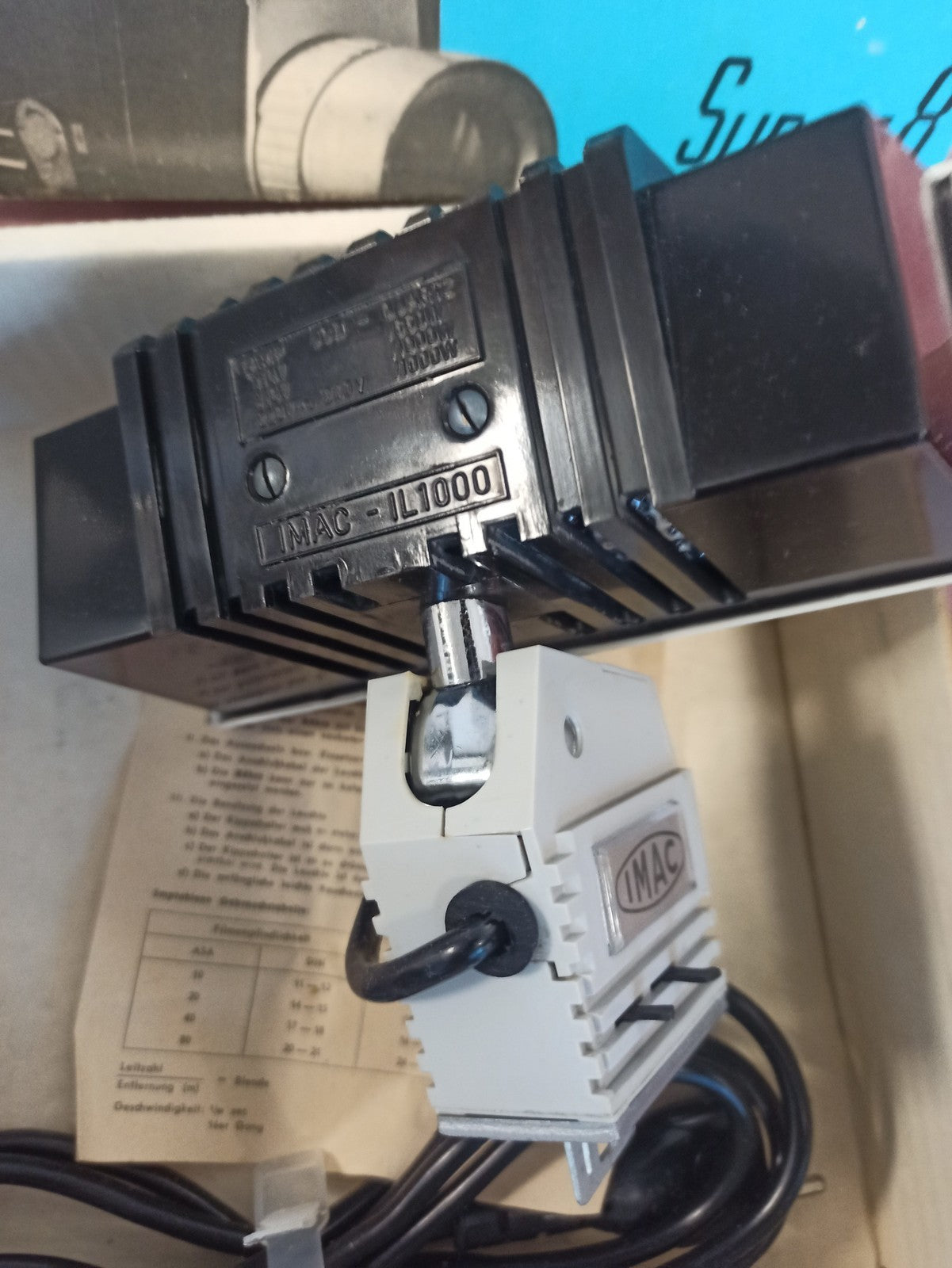 Caméra Super 8 MAC MS 1000 vintage années 70 rétro, Top Mount