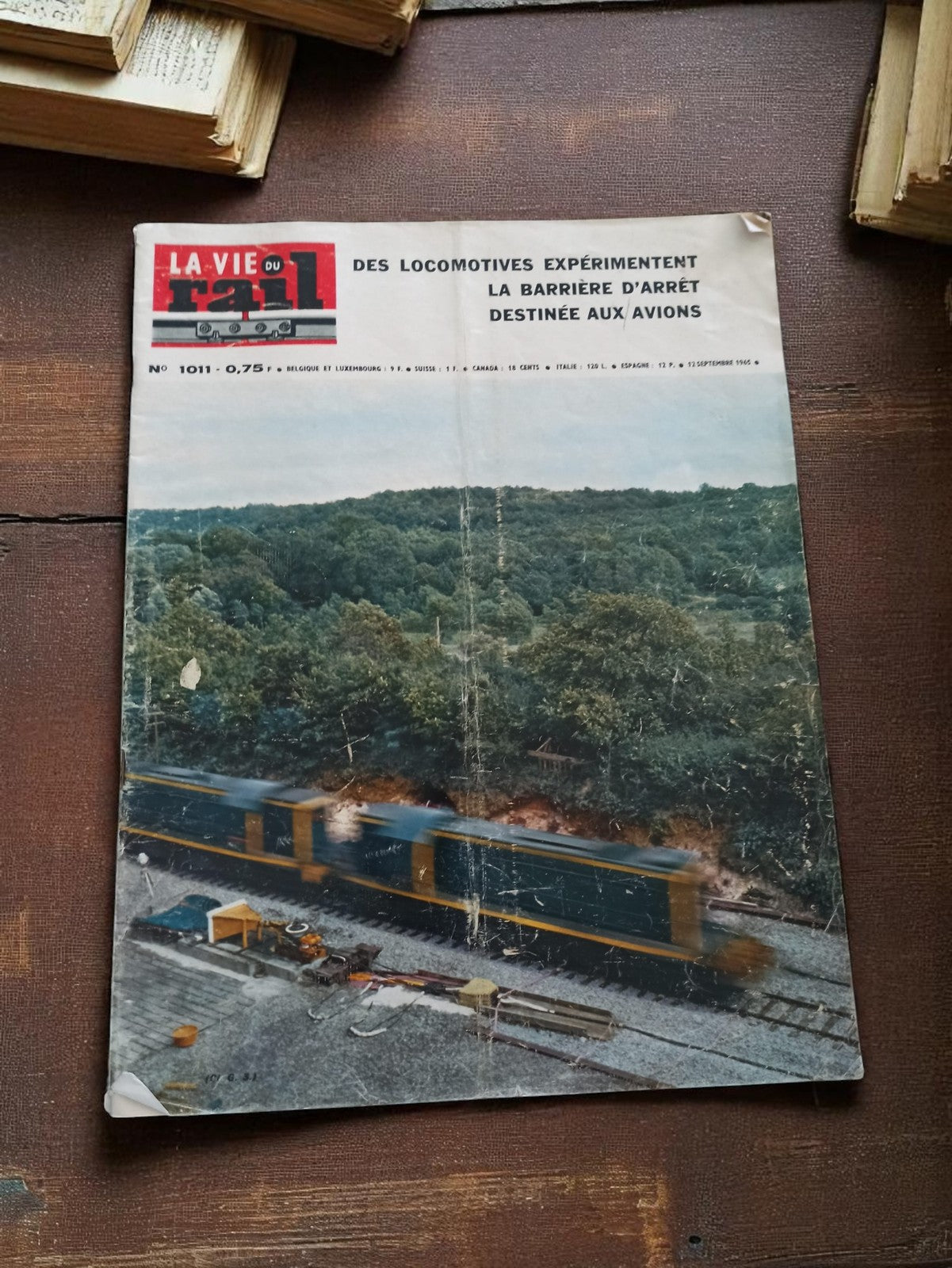 Livre ancien "La Vie du Rail" - Édition Vintage - Collectionneurs et Passionnés