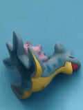Marionnette doigt Pokémon Lapras figurine jouet souple bleu jaune