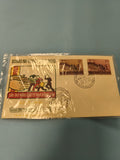 Ancienne enveloppe FDC Vietnam timbres secours réfugiés 1966 premier jour