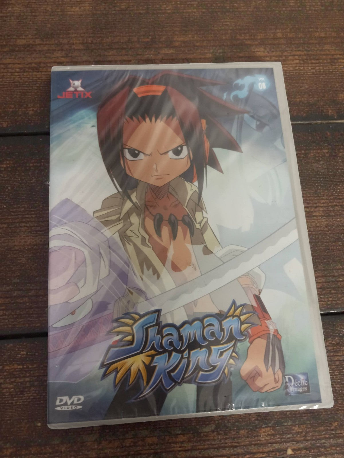 DVD animé Shaman King Vol 8 sous blister, version française, manga d'occasion