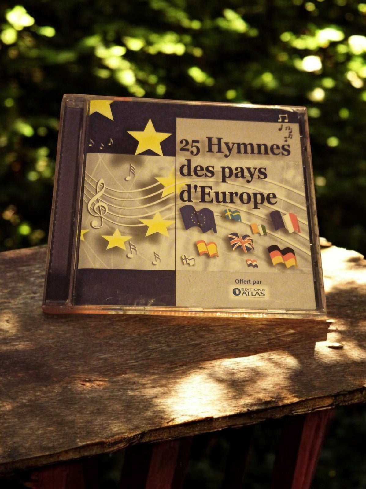 CD 25 Hymnes des pays d'Europe Éditions Atlas neuf sous blister