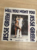 Vinyle 45T Jesse Green Will You, Won't You Pochette Photo Couleur (Ref 4)