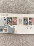 Lettre premier jour Philatec 1964 Paris timbres anciens République française