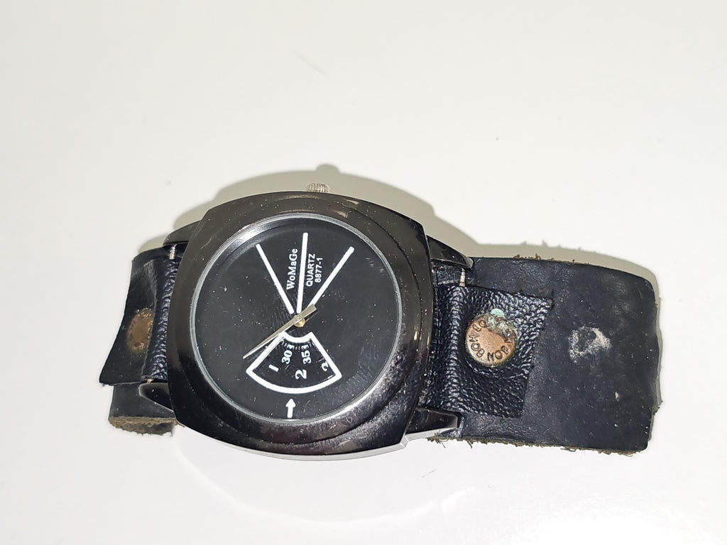 Montre rétro homme Womage 8877-1 quartz, ancienne, fonctionnelle, vintage collec