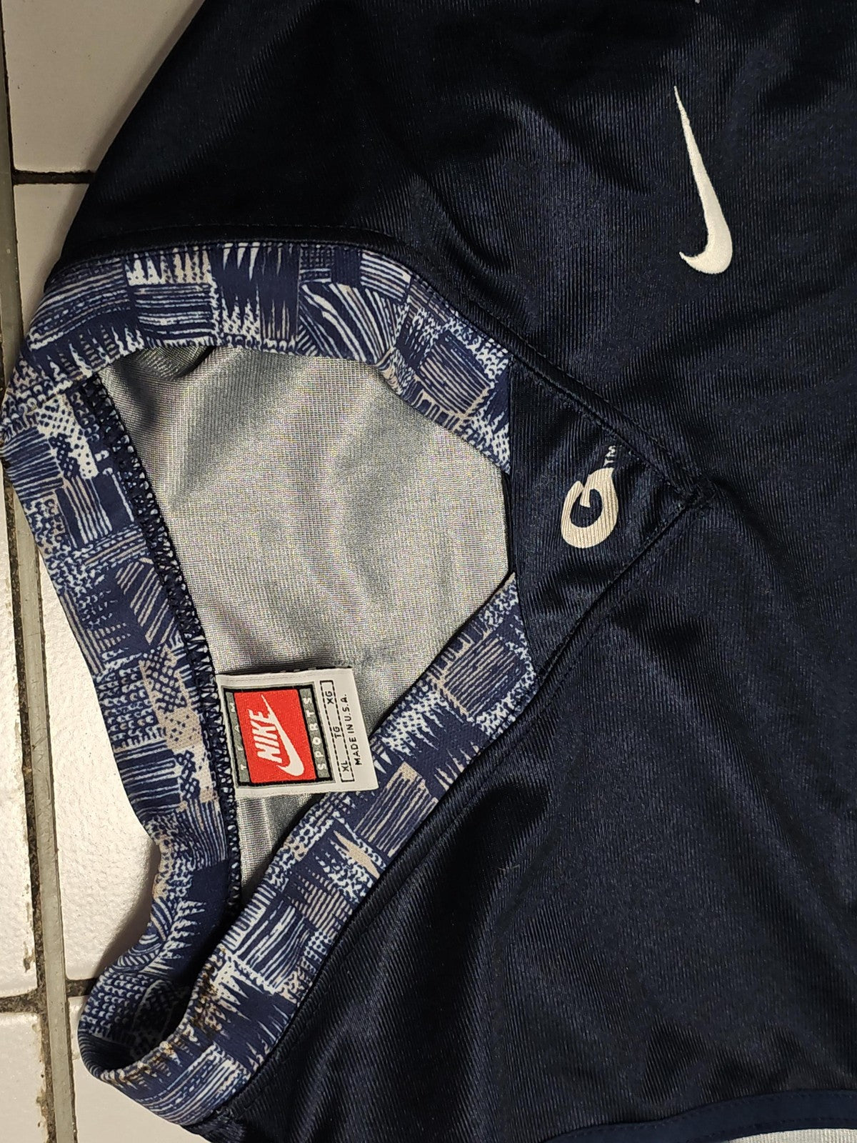 Maillot basket rétro Nike Georgetown Hoyas années 90 n°33 XL ancien vintage