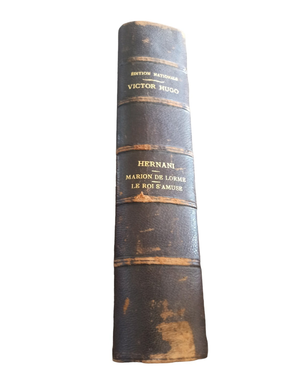 Livre Victor Hugo 1887 Édition Nationale Testard Hernani Marion de Lorme Paris