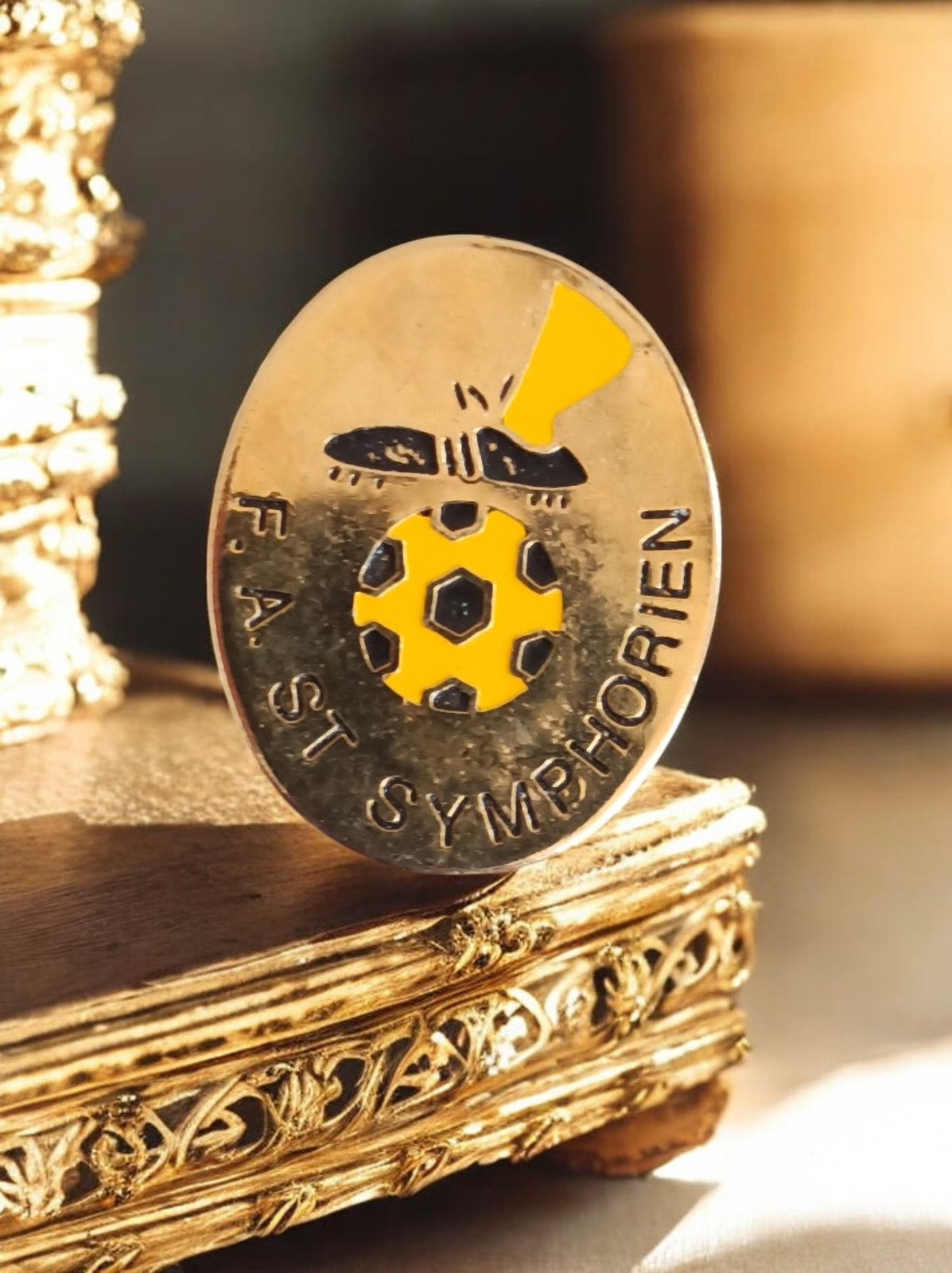 Pin's Football FA St Symphorien Vintage Rare