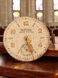 Cadran montre mécanique femme Herodia 17 rubis Swiss doré
