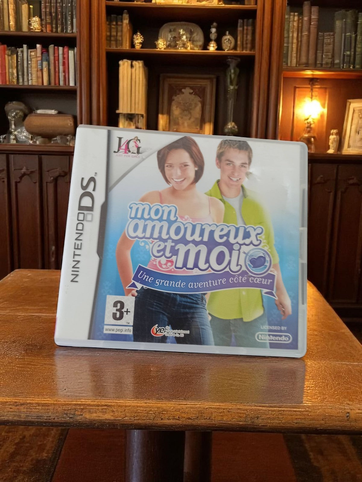 Jeu Nintendo DS Mon Amoureux et Moi complet vintage, Just For Girls, 3+, romance