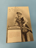 Carte postale ancienne Bureau de Placement jeune fille costume traditionnel