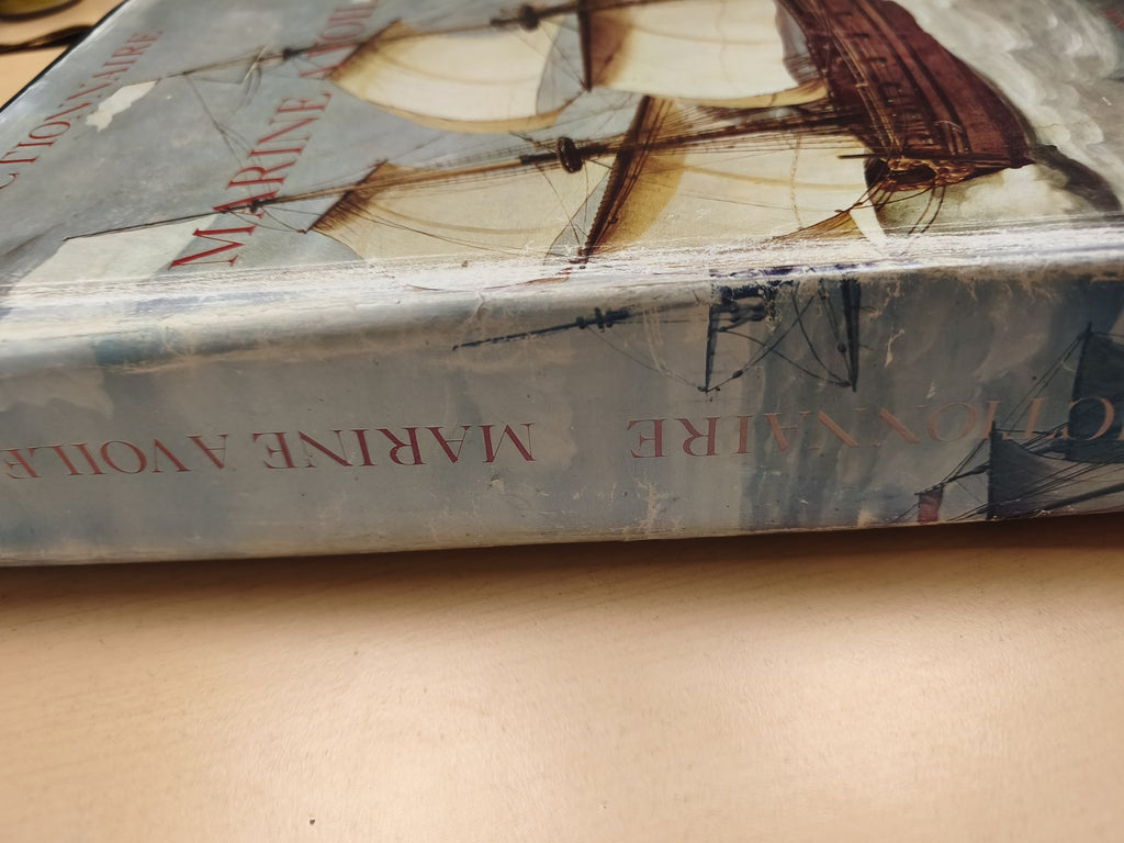 Rare dictionnaire ancien de la marine à voile Bonnefoux et Paris vintage collect