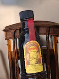 Mini bouteille ancienne Kahlúa liqueur café vintage, étiquette jaune, 5cl