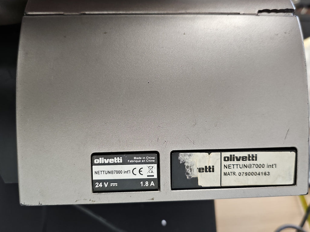 Caisse enregistreuse tactile Olivetti Nettun 7000 HS, écran, tiroir, pièces déta