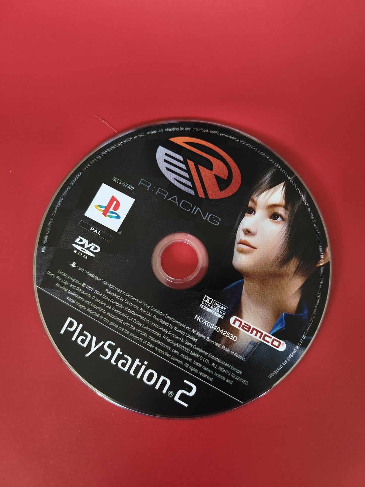 Jeu PS2 R Racing ? CD seul pour PlayStation 2, disque d?origine Sony