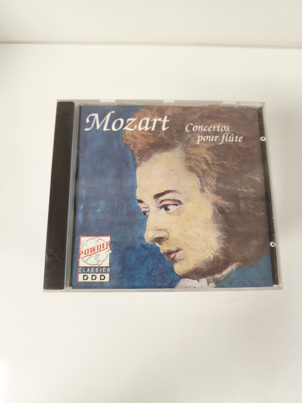 CD Mozart Concertos pour flûte - Pochette classique POWDER DDD