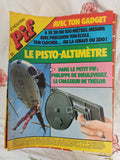 Magazine Pif ancien Le Nouveau, gadget Pisto-Altimètre, vintage presse BD rétro