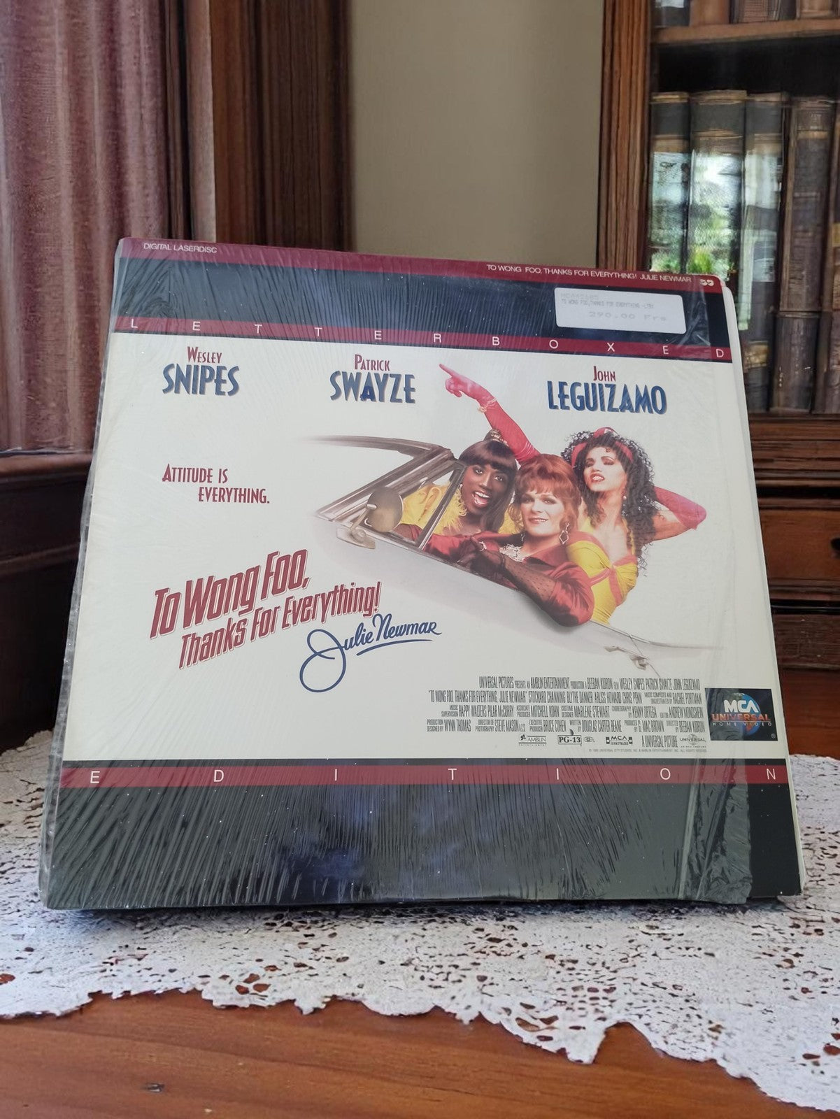 Laserdisc rétro To Wong Foo édition Letterbox - Film vintage MCA Universal