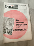 France Football ancien journal 29 juillet 1969 vintage une Mission Impossible