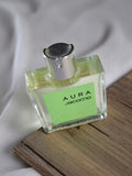 Miniature parfum Jacomo Aura vintage flacon rétro carré ancien