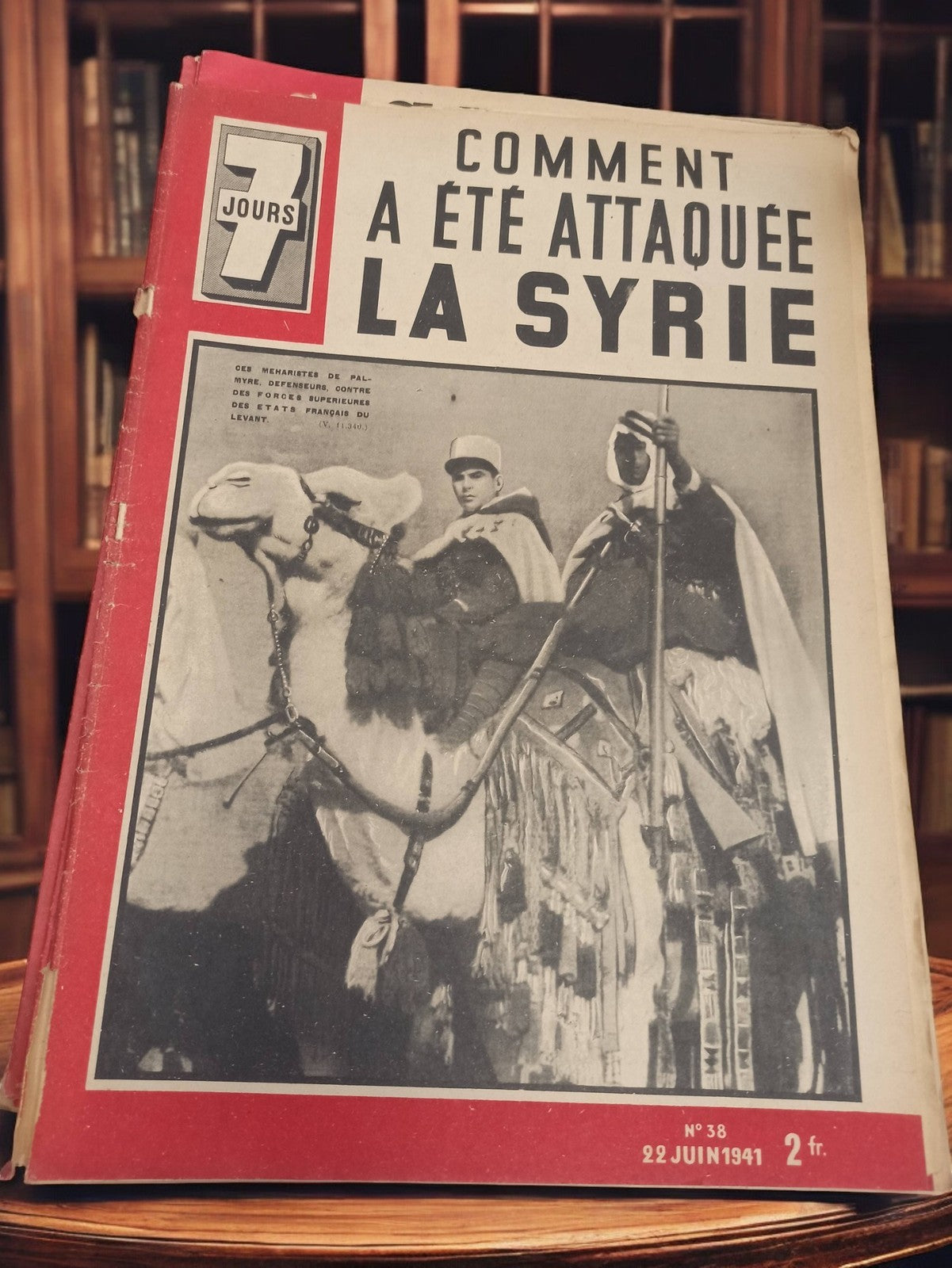 Magazine 7 Jours n°38 22 juin 1941 ancien revue presse vintage années 40