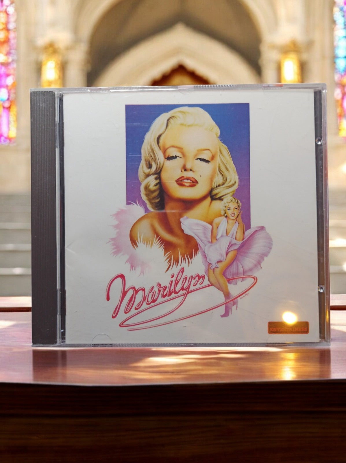 CD Marilyn Monroe vintage – Musique icône Hollywood, pochette illustrée