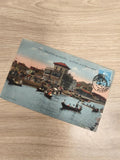 Ancienne carte postale Palavas-les-Flots Casino Débarcadère animée couleur