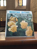 Vinyle 45 tours Berthe Sylva Les Roses Blanches vintage CBS pochette fleurie